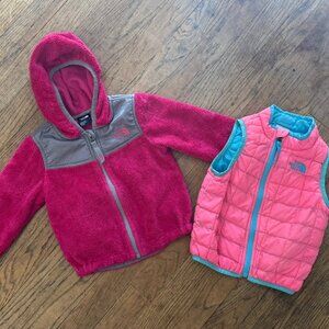 Baby Girl North Face Jacket Bundle (2 items) | 12-18 Months